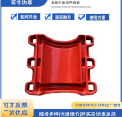 鋼管道搶修卡子鐵管堵漏哈夫節(jié)PE管抱箍管道補漏